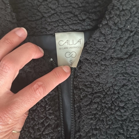 CALIA by Carrie Underwood black Fleece Jacket - Picture 2 of 4